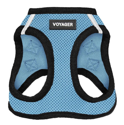 Voyager Step-In Air Dog Harness No Pull - Breathable All Weather Mesh, Lightweight Adjustable Vest for Small Medium Dogs & Cats - Reflective, Triple Security, Easy Step-In Design by Best Pet Supplies