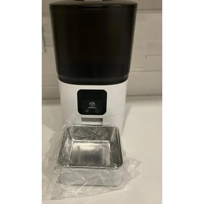 App-Controlled Wi-Fi Automatic Feeder for Dogs and Cats, Plastic-Steel Construction, Auto-Feeding Function, Washable Parts