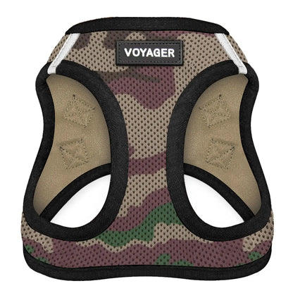 Voyager Step-In Air Dog Harness No Pull - Breathable All Weather Mesh, Lightweight Adjustable Vest for Small Medium Dogs & Cats - Reflective, Triple Security, Easy Step-In Design by Best Pet Supplies